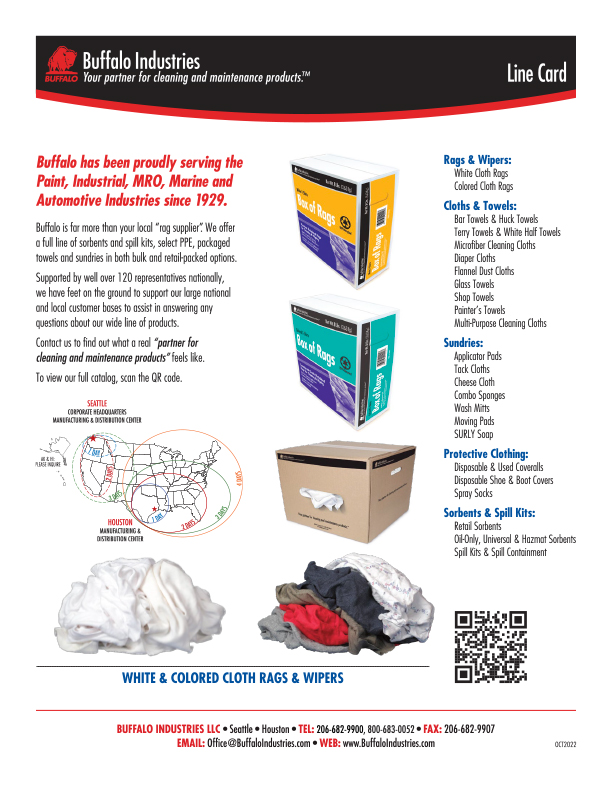 Rag Type Guide  Buffalo Industries LLC