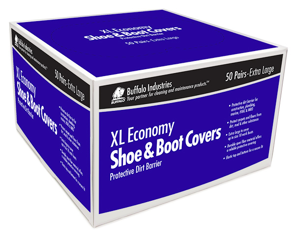 Buffalo 68402-XL-Economy-Shoe-Boot-Cover-50-Pr-Box